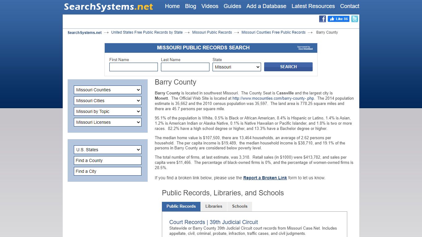 Barry County Criminal and Public Records